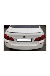 Spoiler Bmw F10 Bagaj Üzeri Çıta - Spoiler Pianoblack - Parlak Siyah + Çift Taraflı Bantlı thumbnail 2