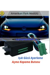 Ayarlı Amerikan Park Modülü 2 Çıkışlı KCX - 2