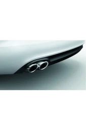 Krom Eksoz Ucu Çiftli Çap 38 Cm - 48 Cm Kaliteli Paslanmaz thumbnail 2