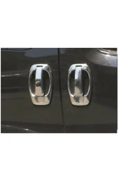 Citroen Nemo Krom Kapı Kolu 4 Kapı 2010+ Paslanmaz Çelik 8 Parça thumbnail 1