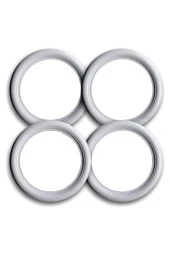 Oto Lastik Yanağı Beyaz 15 Jant 4 Adet Yanak thumbnail 1