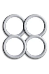 Oto Lastik Yanağı Beyaz 16 Jant 4 Adet Yanak thumbnail 1