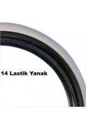 Universal Lastik Yanağı Beyaz - Siyah Yanak 14jant - 3