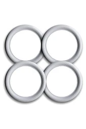 Lüks Beyaz Lastik Yanağı Yanak 15 Jant 1tk 4 Ad thumbnail 1