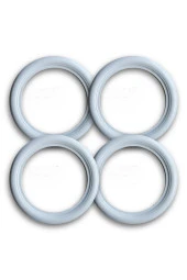 Lux 14 Jant Lastık Yanağı Takımı (4 Adet Beyaz) thumbnail 1