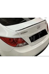 Hyundai Accent Blue Uyumlu Araca Özel Bagaj Üstü Spoiler Çıtası Piano Black Yoen0002785 thumbnail 1