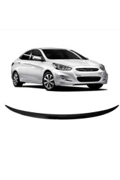 Hyundai Accent Blue Uyumlu Araca Özel Bagaj Üstü Spoiler Çıtası Piano Black Yoen0002785 thumbnail 3