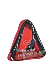 Trafik Seti +bijon Anahtarı+ Kriko+ Akü Takviye Kablosu-4 Lü Set thumbnail 1