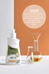 Incıa 100 Doğal Sıvı Kastil Sabunu Yoğun Nemlendirici Zeytinyağlı 10 Bitkisel Değerli Yağ Vegan 250 Ml - 3