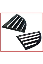 Honda Civic Fb7 2012-2017 Kelebek Cam Mazgalı Piano Black Sağ Sol thumbnail 3