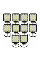 16 Ledli Çalışma Lambası 12-24 Volt Uyumlu 1 Yıl Garanti 10 Adet thumbnail 1