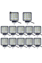 12 Adet 16 Ledli Off Road Sis Farı Çalışma Lambası 12 Volt / 24 v thumbnail 1