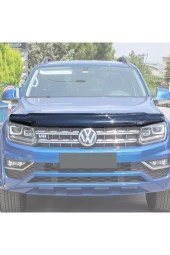 Volkswagen Uyumlu Aksesuar Amarok 2010 Ön Kaput Koruma Rüzgarlığı thumbnail 2