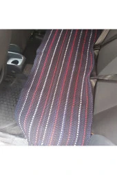 Oto Koltuk Kilimi Koltuk Örtüsü Serme Minder Kilim El Dokuma Ön 2 Parça+arka 1 Parça thumbnail 1