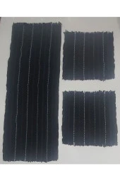 Oto Koltuk Kilimi Koltuk Örtüsü Serme Minder Kilim El Dokuma Ön 2 Parça+arka 1 Parça thumbnail 1