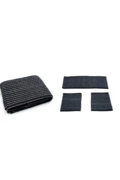 Oto Koltuk Serme Kilim Minder Siyah Beyaz 3 Lü Takım Set thumbnail 1