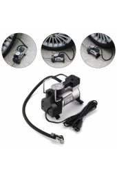 Oto Lastik Hava Kompresörü Metal Gövde, Çakmaklıklı, 12v 150 Psi thumbnail 2