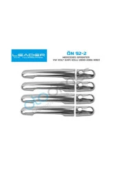 Vw Volt Krom Kapı Kolu 2000-06 4 Kapı Paslanmaz Çelik 8 Prç W901 thumbnail 2