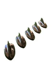 Araç Anten Süs Minik Balık Sırtı 5 Li Set Siyah thumbnail 2