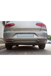 Vw Passat B8 Egsoz Çıkış 2 Parça Krom 2015 - 2018 thumbnail 2