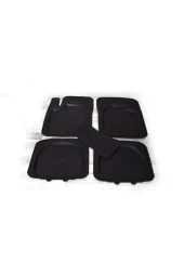 Şimşek Havuzlu Paspas Siyah 5 Parça Üniversal Tüm Araçlar Için Uyumlu thumbnail 1