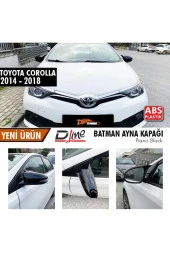 TOYOTA COROLLA 2014 - 2018 YARASA BATMAN AYNA KAPAĞI PİANO BLACK thumbnail 1