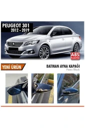 Citroen C-elysee Yarasa Ayna Kapağı Batman Piano Black Parlak Siy thumbnail 1