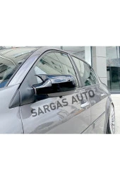 Renault Megane 2 Batman Ayna Kapağı Yarasa Ayna Piano Black Plastik thumbnail 3