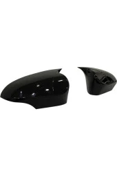 TOYOTA AURİS 2013-2018 YARASA BATMAN AYNA KAPAĞI PİANO BLACK thumbnail 3