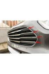 Courier Ön Panjur Krom 6 Parça 2014 - 2017 Paslanmaz Çelik thumbnail 2