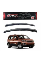 Peugeot Rifter Mugen Cam Rüzgarlığı Ön 2li Sunplex A+ Kalite thumbnail 3