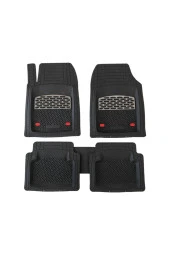 Audi A4 B7 2005 Ile Uyumlu Akıllı 3d Havuzlu Paspas Karbon thumbnail 1