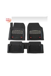 Ford Ecosport Uyumlu Universal Derin Havuzlu Paspas Krom Karbon thumbnail 1