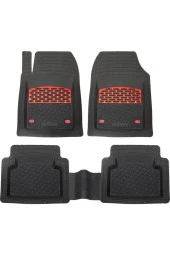 Safir Ford Focus 1 1998-2004 Krom Kırmızı Derin Havuzlu 3d Paspas thumbnail 1