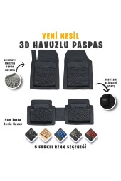 Volkswagen Polo 2015 Model 3d Havuzlu Paspas Siyah Renk thumbnail 1