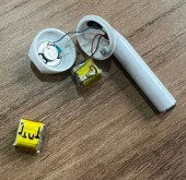 Bluetooth Kulaklık Pil Batarya 3.7v 40 mah Şarjlı Li-polimer ölçüler : 9mmx9mmx4mm) thumbnail 1