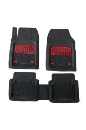 Hyundai Accent Blue 2010 2017 Paspas Derin Havuzlu Krom Kırmızı thumbnail 1