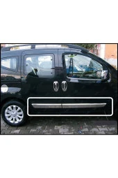 Fiat Fiorino Krom Yan Kapı Çıtası Paslanmaz Çelik 4 Parça thumbnail 1