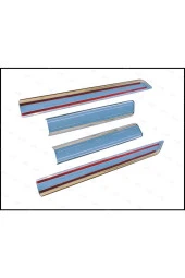 Fiat Fiorino Krom Yan Kapı Çıtası Paslanmaz Çelik 4 Parça thumbnail 2