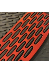 Skoda Favorit 1989 1995 Kesilebilir Uyumlu Universal Paspas Derin Havuzlu Krom Kırmızı thumbnail 2