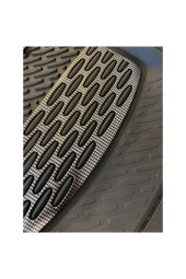 Bmw E87 Uyumlu Universal Derin Havuzlu Paspas Krom Karbon thumbnail 2