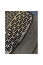 Citroen Ds4 Uyumlu Universal Derin Havuzlu Paspas Krom Karbon thumbnail 3