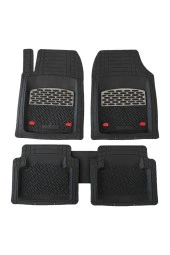 Seat Toledo 3 2005 2009 Paspas Derin Havuzlu Krom Karbon thumbnail 1