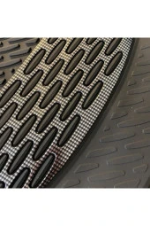 Mazda 2 2007 2014 Uyumlu Universal Paspas Derin Havuz Kenarlı Krom Karbon thumbnail 2