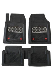 Bmw 3 Serisi Uyumlu Universal Krom Derin Havuzlu Paspas thumbnail 1