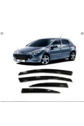 Peugeot 307 Peugeot 308 Mugen Tip Cam Rüzgarlığı Ön Arka Sunplex thumbnail 3