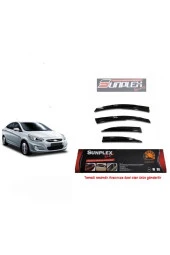 Hyundaı Accent Blue 2011-2017 Mugen Cam Rüzgarlığ Ön-Arka Sunplex thumbnail 2