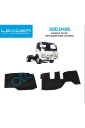 Isuzu Npr Şampiyon İçin Uyumlu Kauçuk Rulo Paspas Ön thumbnail 2