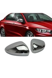 FİAT EGEA ABS KROM AYNA KAPAĞI 2015 ÜSTÜ 1.KALİTE PASLANMAZ 2Lİ thumbnail 1