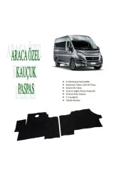 Fiat Ducato Peugeot Boxer 2014 Sonrası Uyumlu Kauçuk Rulo Paspas thumbnail 1